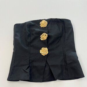 Shein Strapless Corset-Style Top